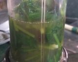 A picture of step 3 of Palak pulao.