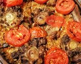 A picture of step 6 of Oxtail Freekeh Casserole (Tagine).