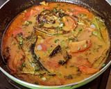 Foto langkah ke 7 dari resep Mangut ikan patin asap.