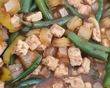 Foto langkah ke 5 dari resep Oseng Tempe Kikil Buncis.
