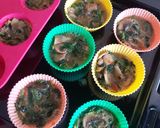 Foto del paso 6 de la receta: Copitas de champiñón y espinaca