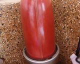 A picture of step 2 of Spinach Watermelon Beetroot Power Punch ~~ Energizing Fitness Elixir.