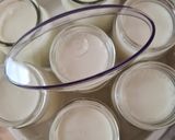 Foto del paso 2 de la receta: Yogur con iniciador de leche de búfala al matcha con avellanas 🍵