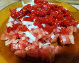 Foto del paso 4 de la receta: Ensalada tibia de salmón y anchoa