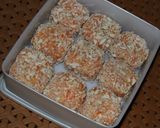 A picture of step 3 of Chicken Nuggets with Carrot and Mozzarella.