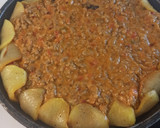 Foto del paso 6 de la receta: Pastel de patata frita y carne al curry