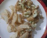 फ्राइड गोभी (Fried gobi recipe in Hindi) रेसिपी चरण 3 फोटो