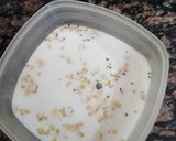 A picture of step 1 of Oats Chia Mango Pudding.