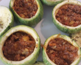 Foto del paso 8 de la receta: Calabacines redondos rellenos