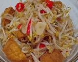 Foto langkah ke 7 dari resep Taoge tumis tahu crispy.