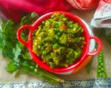 બ્રોકલી લીલા વટાણા નું શાક (Broccoli Lila Vatana Shak Recipe In Gujarati) રેસીપી સ્ટેપ6ફોટો