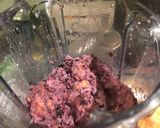 A picture of step 1 of PB&M sorbet!.