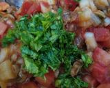 Foto del paso 2 de la receta: Arepa frita con ensalada de pepitona