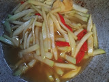 Tumis Labu Siam Saos Tiram