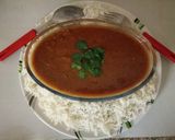 A picture of step 5 of Rajma Chawal.