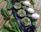 A picture of step 7 of Egg Spinach Muffins.