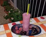 Φωτογραφία βήματος 3 της συνταγής Smoothie με κόκκινα φρούτα