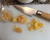 Foto del paso 3 de la receta: Compota especial de manzana con zumo de cítricos, jengibre deshidratado y aroma de clavo y anís