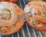 A picture of step 3 of 🍕Cheese Spring Onion Pinwheel🍕.