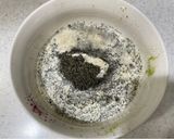 粽子造型生酮麻糬～可可花生口味和抹茶黑芝麻口味的食譜步驟3照片