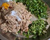 A picture of step 2 of Pigeon Peas Muthiya.