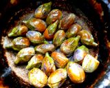 A picture of step 6 of Thorny Baby Eggplant Curry.