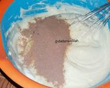 Foto langkah ke 4 dari resep Kue Ulang Tahun Ameera Shabiya Ku 😍.