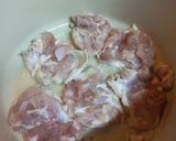 A picture of step 1 of Jambalaya.