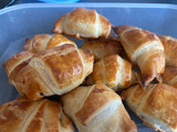 Croissants de chocolate
