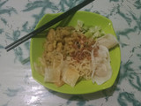Mie ayam jamur dumpling