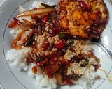 Foto langkah ke 5 dari resep Telur Kecap Pedas Manis.