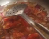 A picture of step 2 of Punjabi curry.
