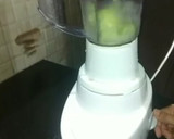 A picture of step 1 of Cucumber juice🍹.