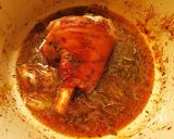 Une image de l'étape 3 de Souris d'Agneau confite au Miel et Thym.