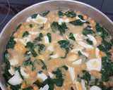 Foto del paso 3 de la receta: Garbanzos con espinacas y huevo cocido