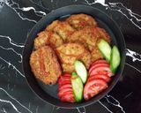 عکس مرحله 1 از دستور کتلت کدو