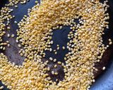 A picture of step 1 of Pearl Millet Khichudi.
