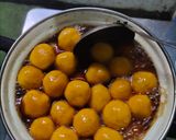 Foto langkah ke 3 dari resep Biji Salak Ubi Oranye.