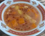 Foto langkah ke 5 dari resep Kolak Sagu Mutiara dengan Ubi dan Pisang.