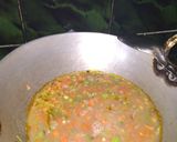 A picture of step 7 of Ragi Soup.