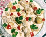 A picture of step 8 of Dahi Phulki.