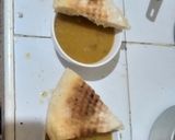 صورة لخطوة 1 من وصفة حساء عدس احمر، مثلثات الطاجين، ماسيدوان