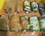 Brinjal rolls in marinara sauce recipe step 5 photo