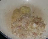 A picture of step 3 of Chicken mix veggies with white rice.