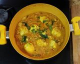 A picture of step 5 of Pondicherry Egg Curry.