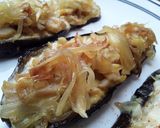 Foto del paso 11 de la receta: Berenjenas🍆 con cebolla🌰 caramelizada y pollo🍗!!!