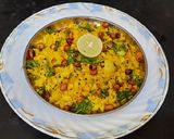 A picture of step 7 of Batata poha.
