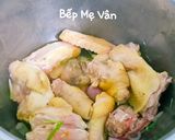 Hình bước làm 3 của món Canh gà tiềm hạt sen