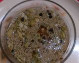 A picture of step 4 of Sabja (Basil) Seeds Thandai.