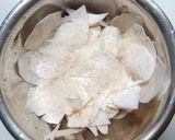 Hình bước làm 2 của món Bánh khoai môn gân nước cốt dừa
